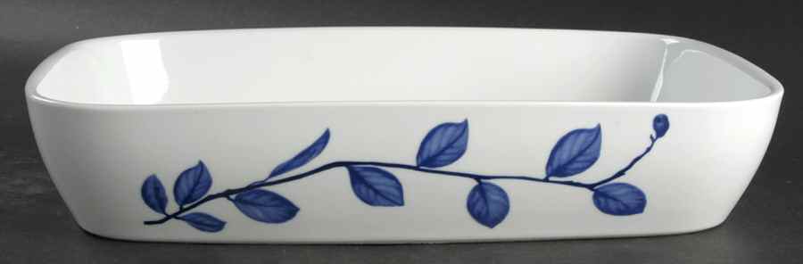 True Blue Rectangular Roaster by Mikasa-1