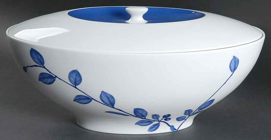 True Blue Tureen &  Lid by Mikasa-1