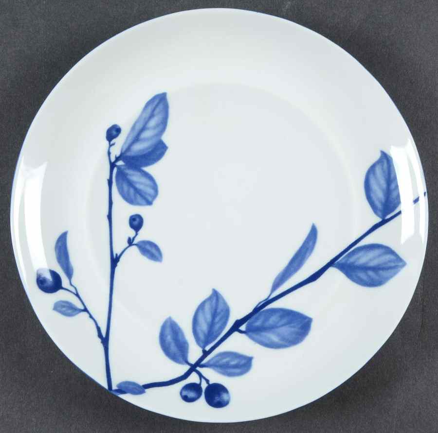 True Blue Dessert/Tid Bit Plate by Mikasa-1
