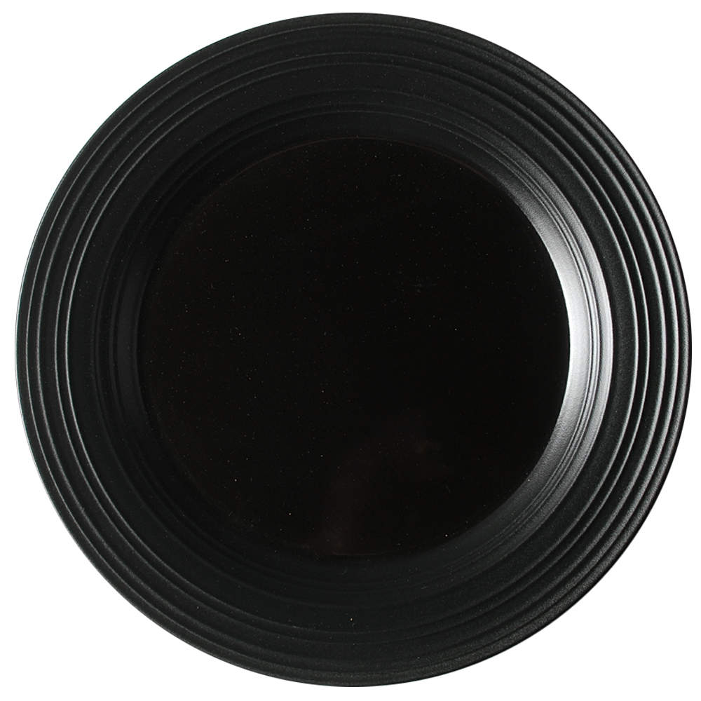 Swirl Black 12" Chop Plate (Round Platter) by Mikasa-1