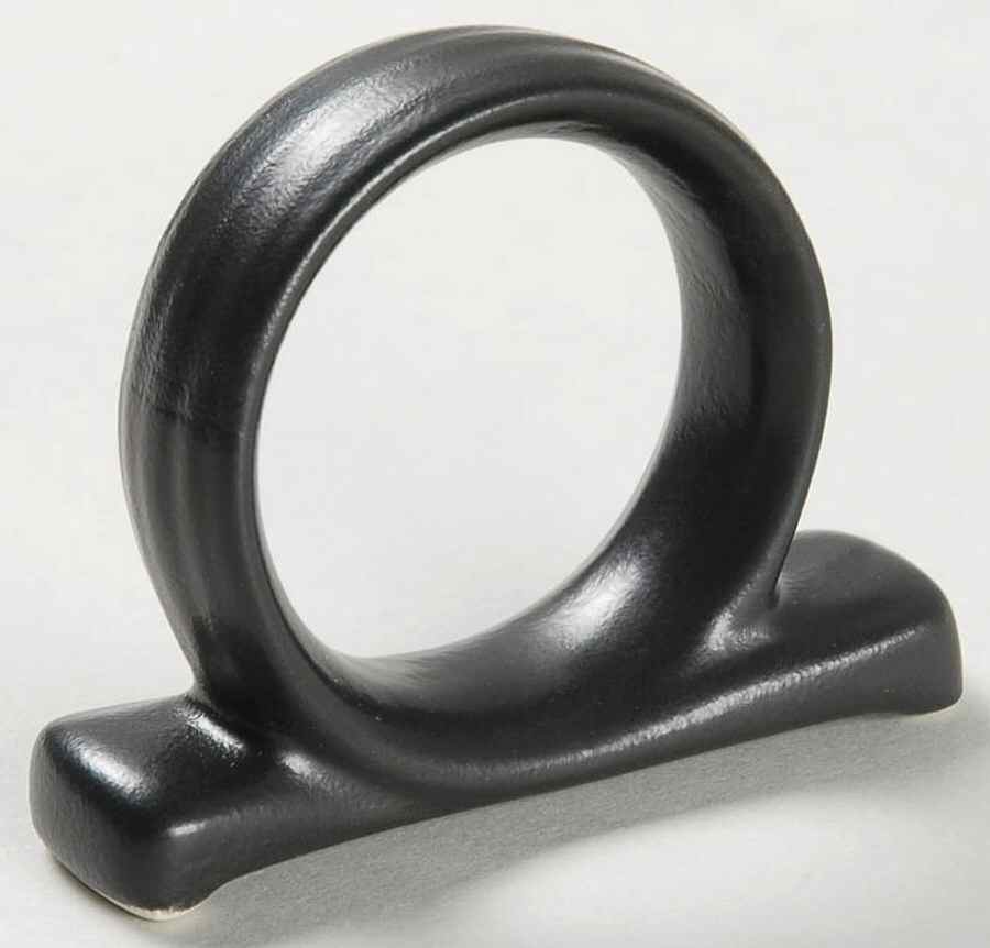 Swirl Black Napkin Ring by Mikasa-1