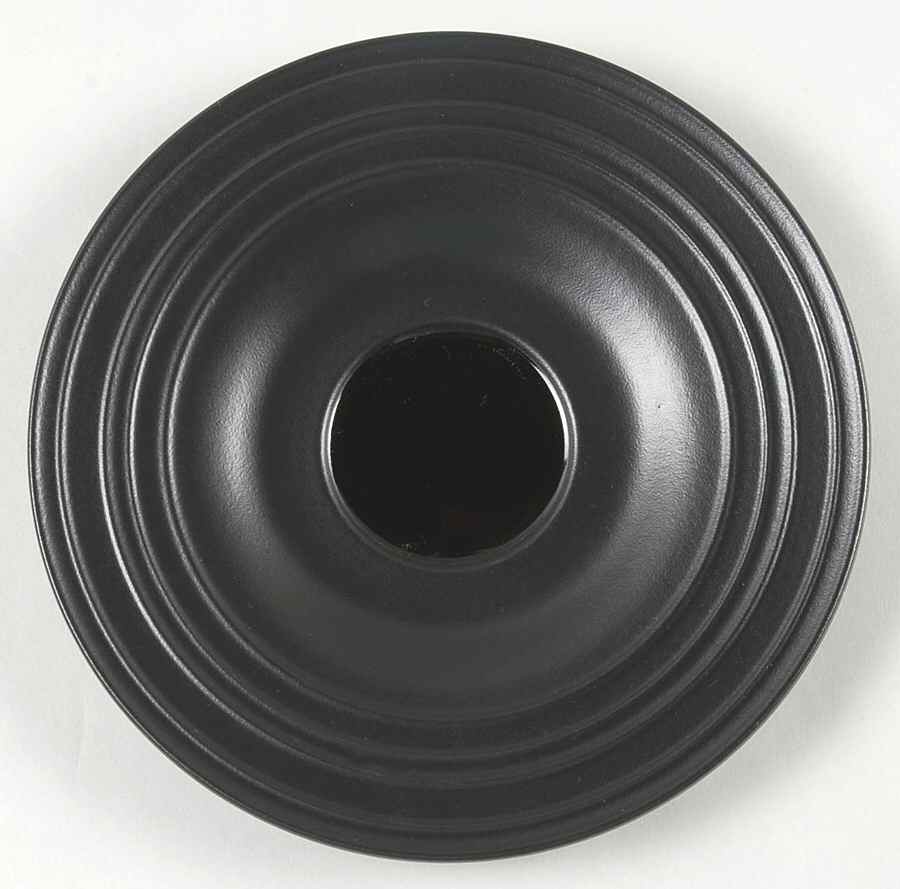 Swirl Black Saucer by Mikasa-1