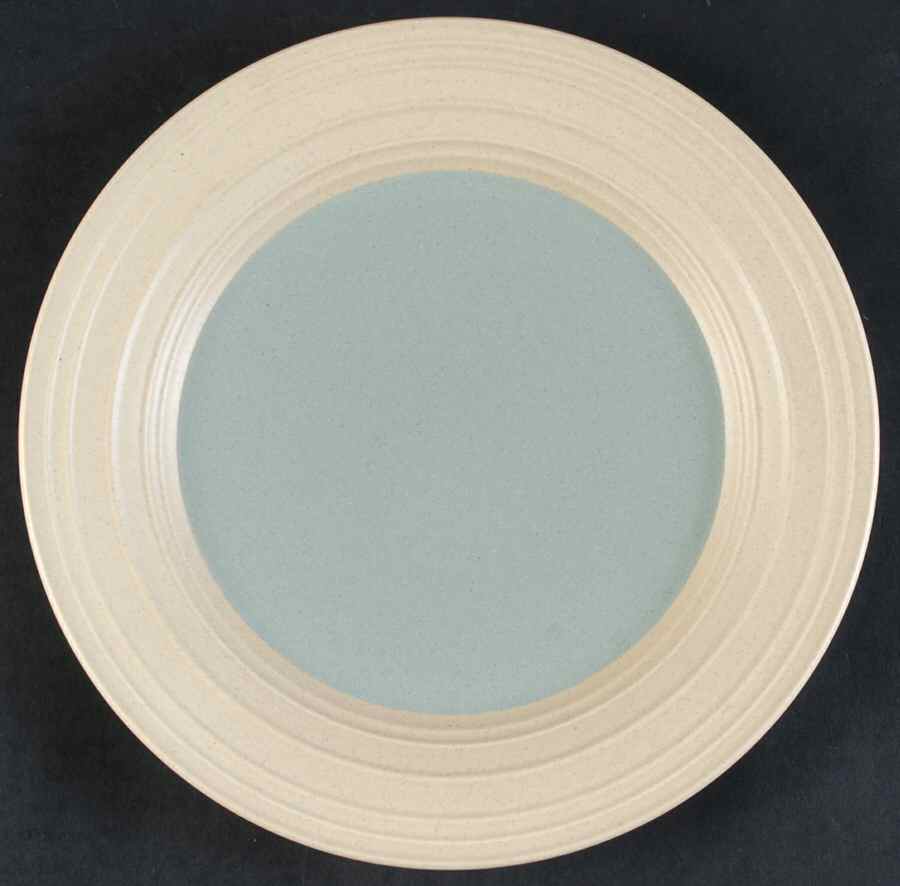 Swirl Celadon Salad Plate by Mikasa-1