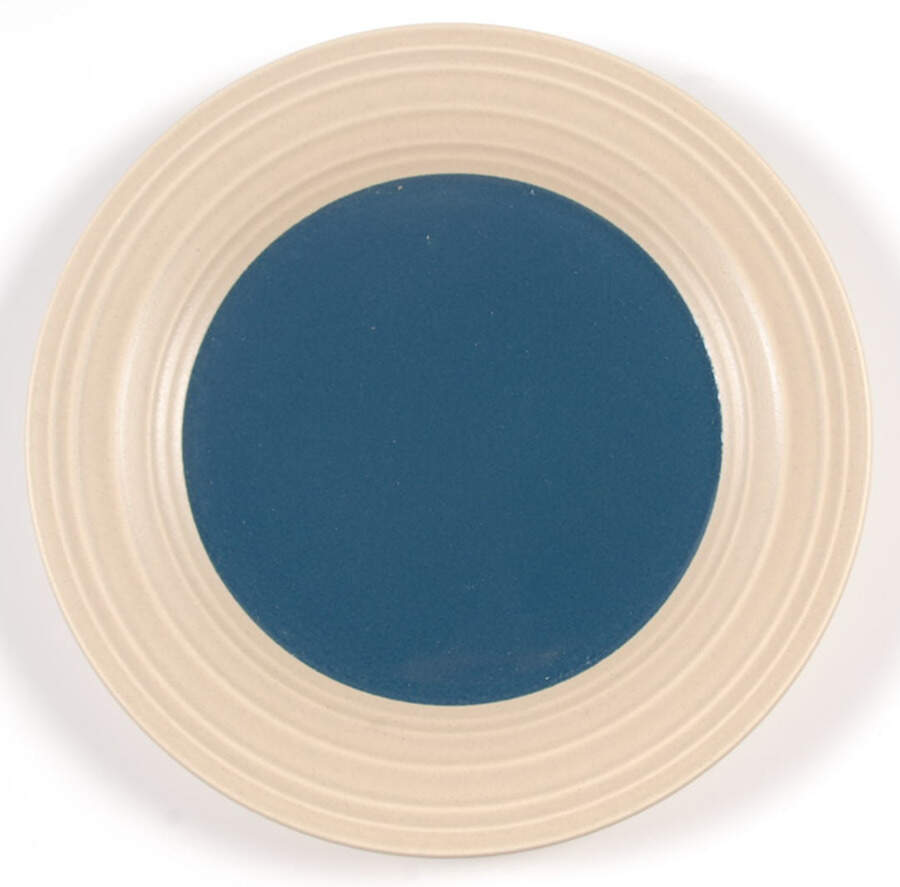 Swirl Dark Blue Salad Plate by Mikasa-1