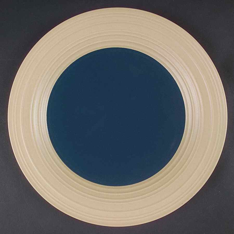 Swirl Dark Blue Dinner Plate by Mikasa-1