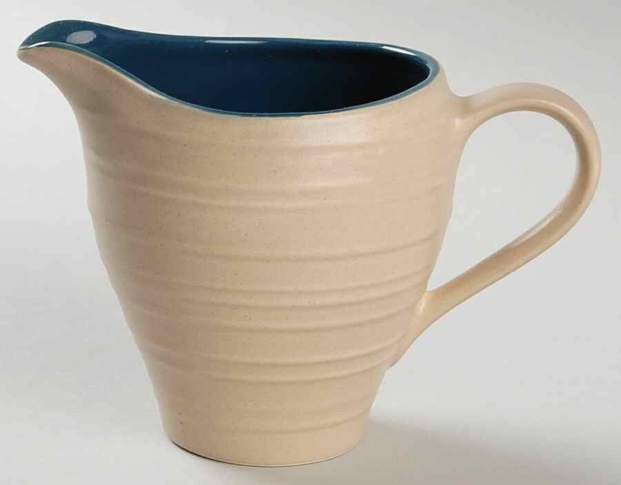 Swirl Dark Blue Creamer by Mikasa-1