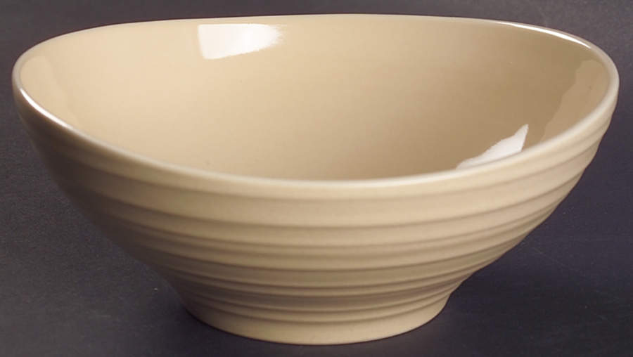 Swirl Tan Coupe Cereal Bowl by Mikasa-1