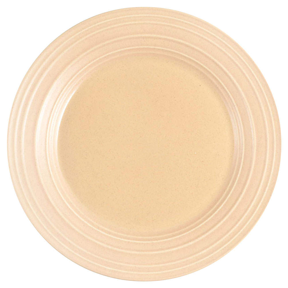 Swirl Tan Salad Plate by Mikasa-1