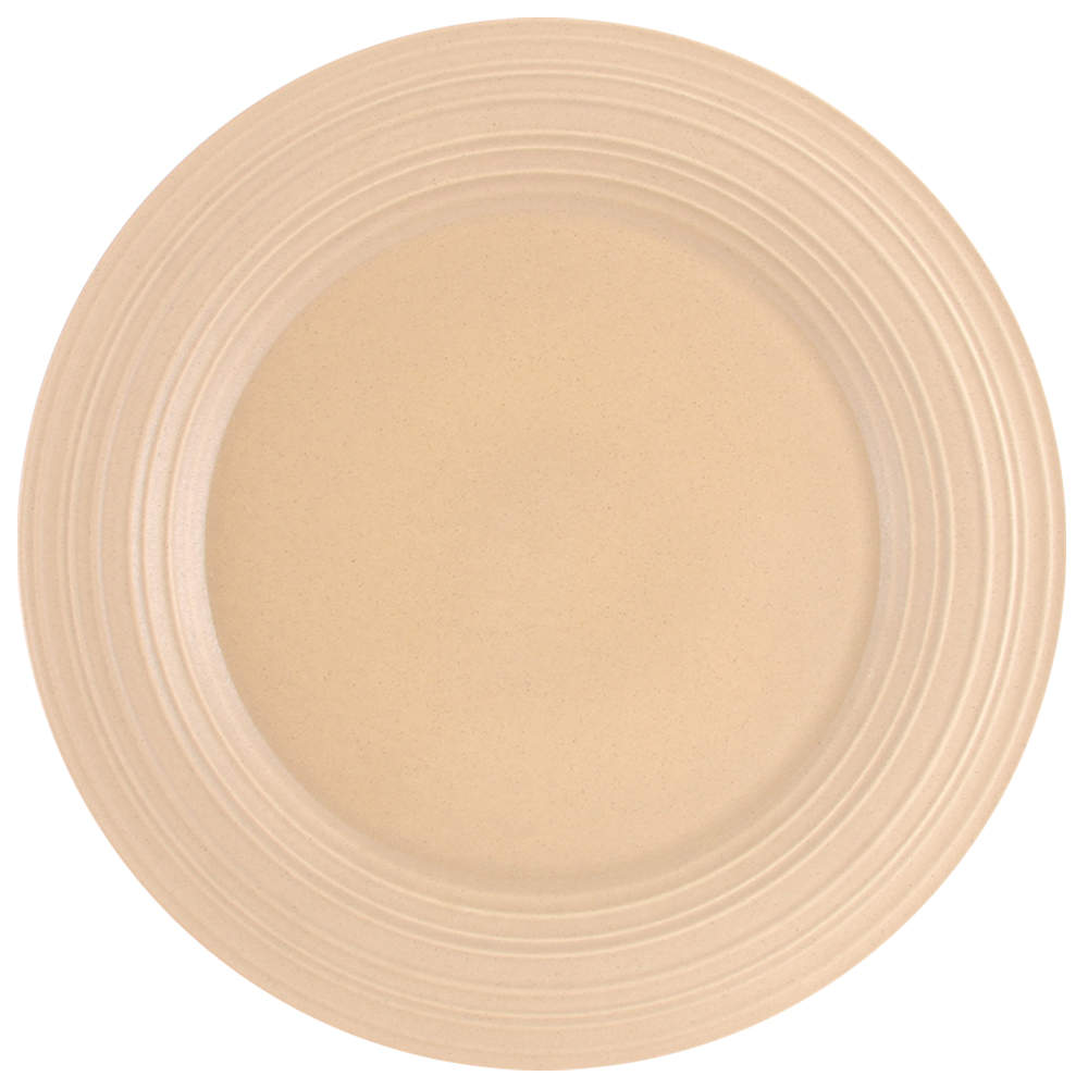 Swirl Tan 14" Round Platter by Mikasa-1