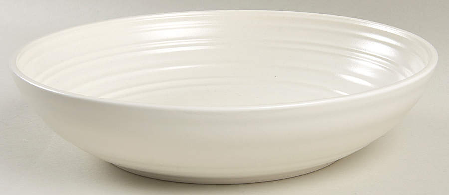 Swirl White Soup/Cereal Bowl by Mikasa-1