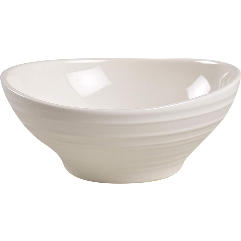 Swirl White Fruit/Dessert (Sauce) Bowl by Mikasa-1