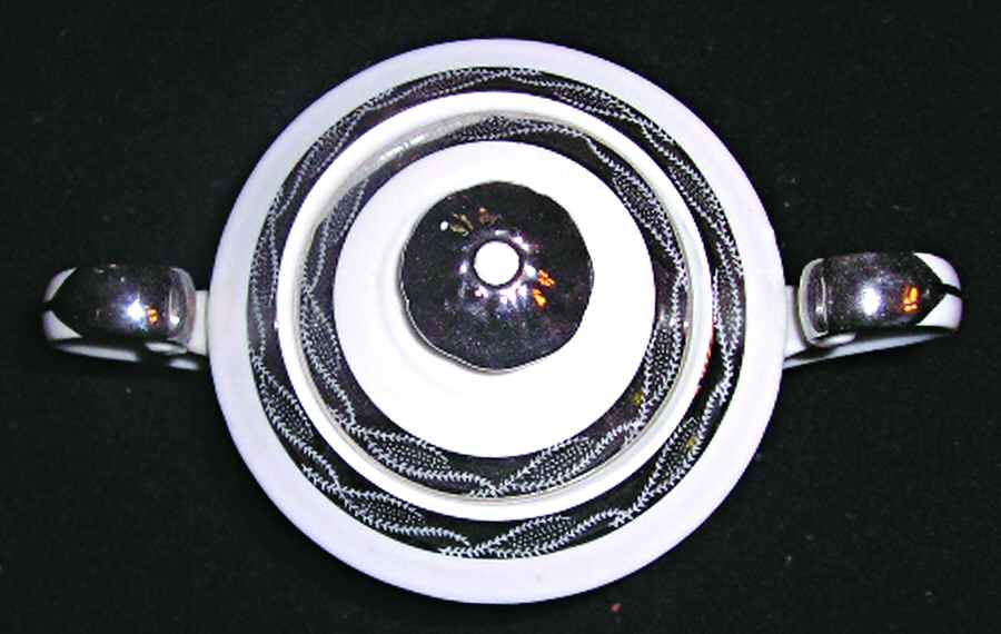 MKO8 Sugar Bowl & Lid by Meiko (Japan)-1