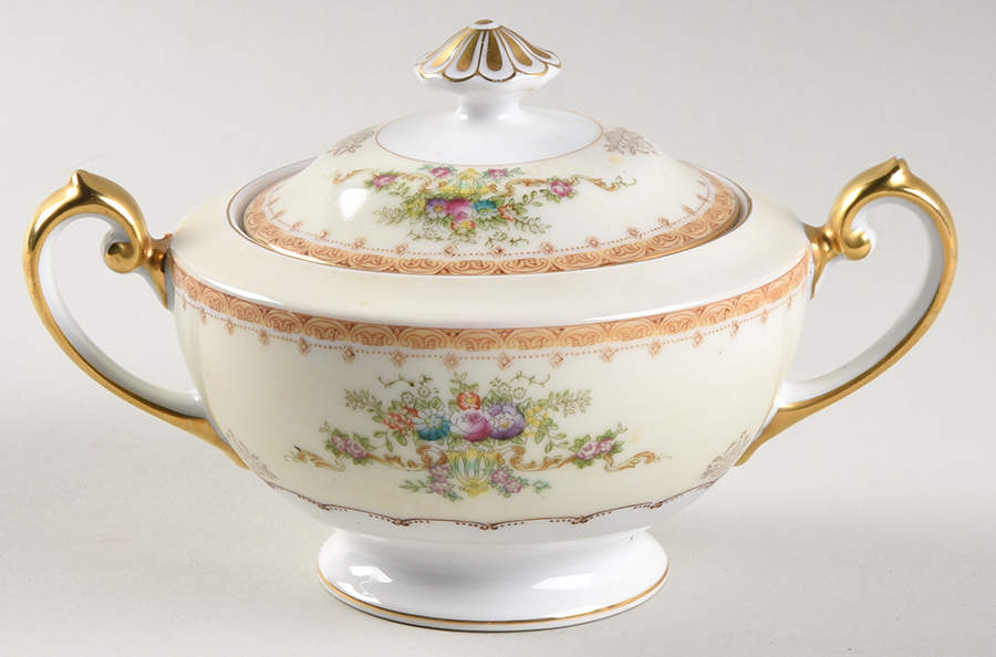 MEI983 Sugar Bowl & Lid by Meito-1