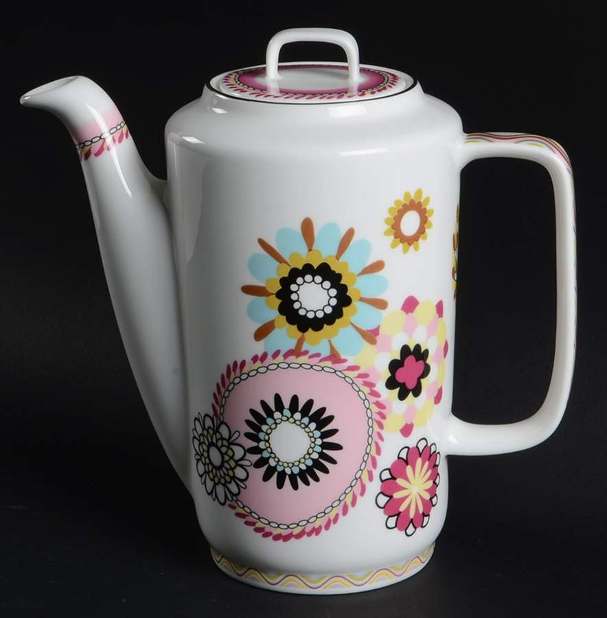 Margherita Coffee Pot & Lid by Missoni Home-1
