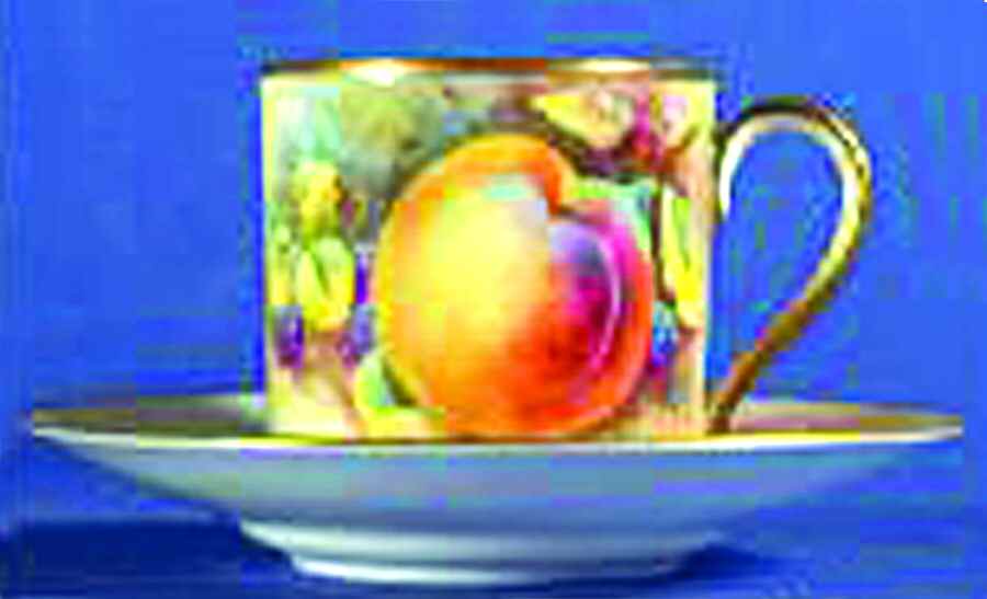 H5119 Flat Demitasse Cup & Saucer Set by Minton-1