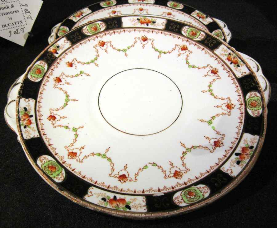1242 Handled Cake Plate by Melba-1