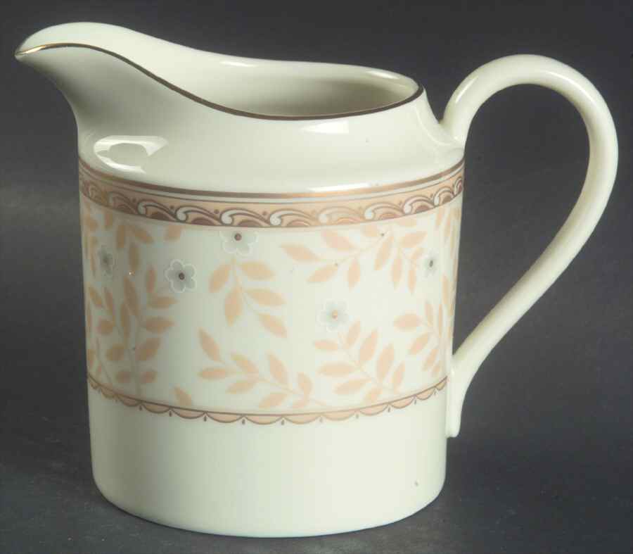 Flora Peach Creamer by Mikasa-1