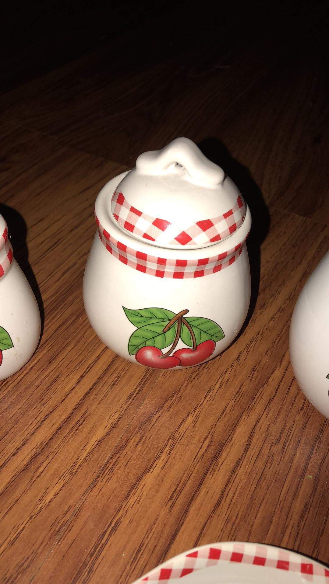Cherry Orchard Sugar Bowl & Lid by Mainstays-1