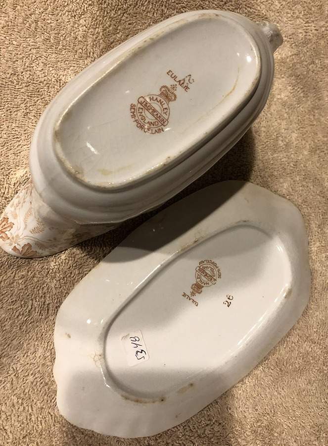 Eulalie Underplate for Gravy Boat by J & G Meakin-1
