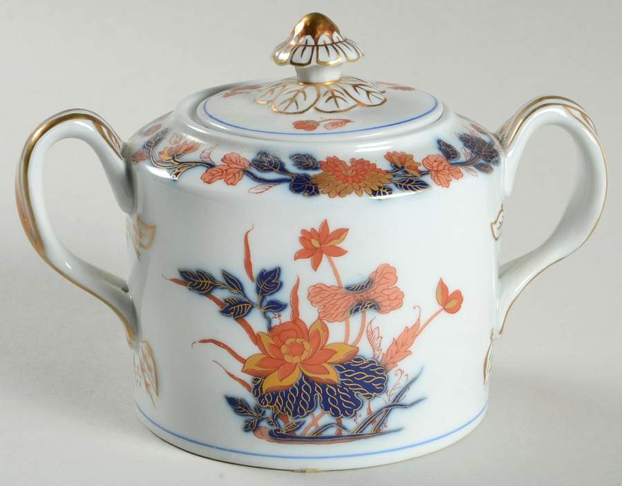 MOT49 Sugar Bowl & Lid by Mottahedeh-1