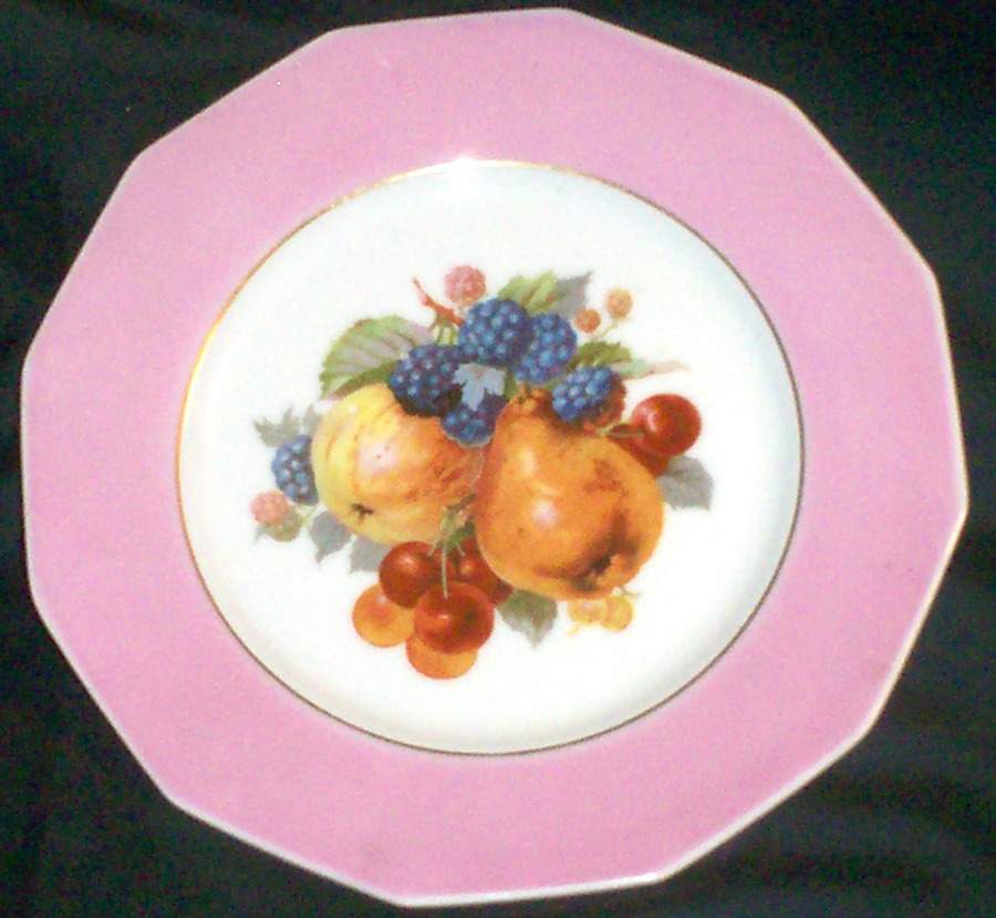 MRF10 Pink Salad Plate by Marks & Rosenfeld-1