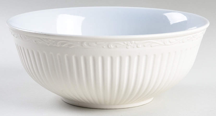 Italian Blue 8" Round Vegetable Bowl by Mikasa-1