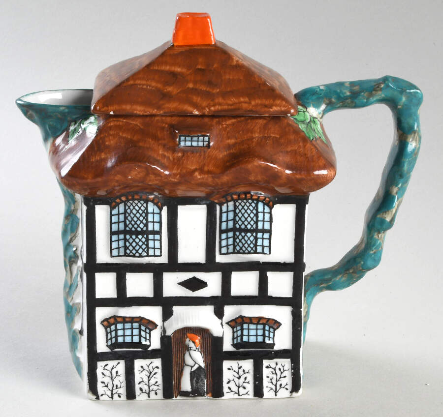 Rustic Coffee Pot & Lid by John Maddock & Sons-1