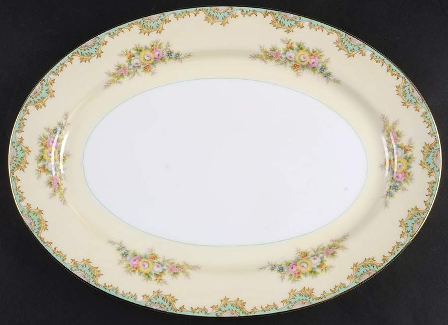 MEI989 14" Oval Serving Platter by Meito-1