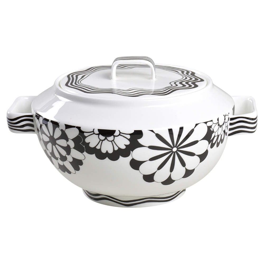Bianco Nero Tureen &  Lid by Missoni Home-1