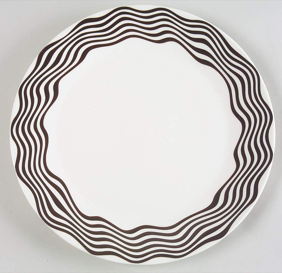 Bianco Nero Dinner Plate by Missoni Home-1