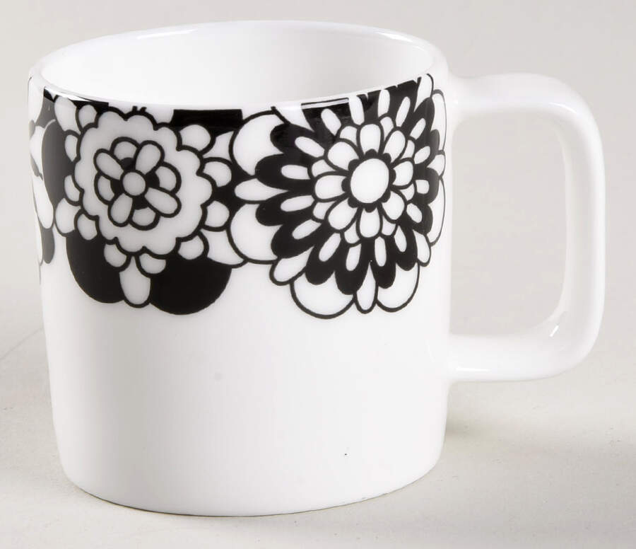 Bianco Nero Flat Demitasse Cup by Missoni Home-1