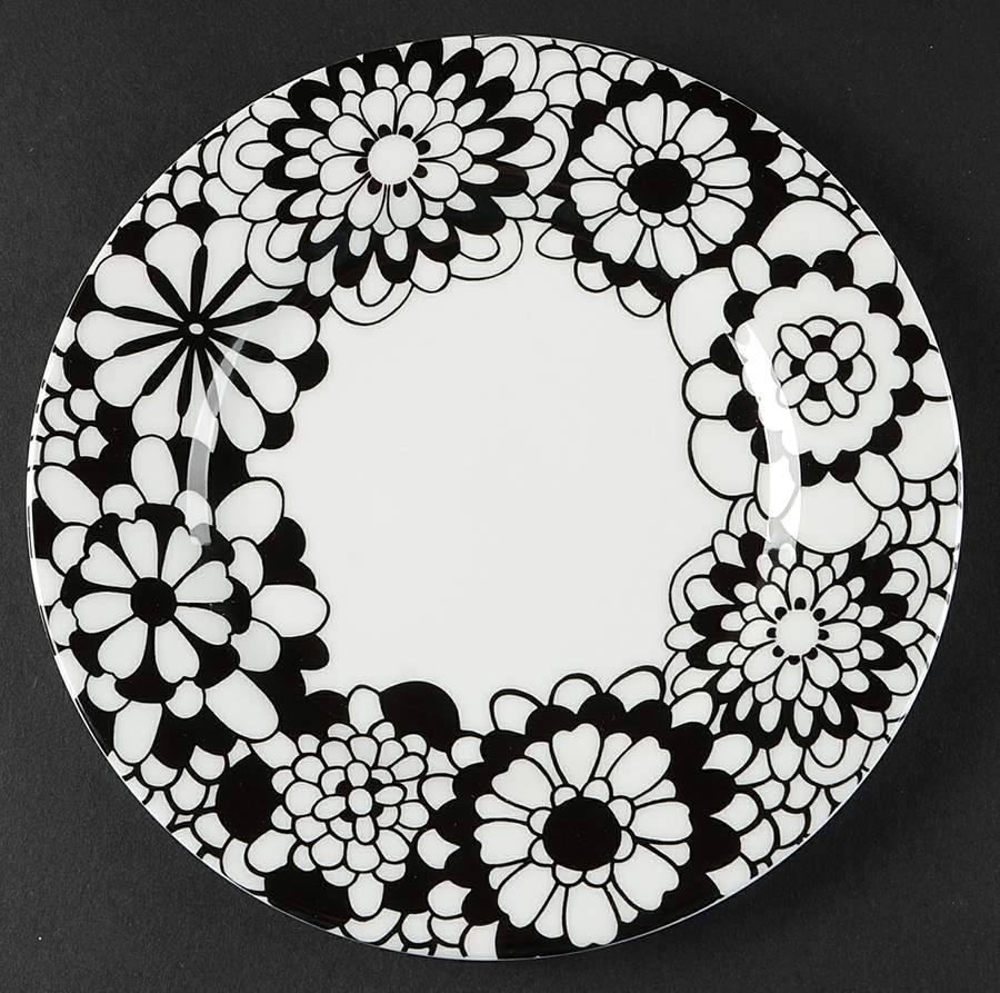Bianco Nero Salad Plate by Missoni Home-1