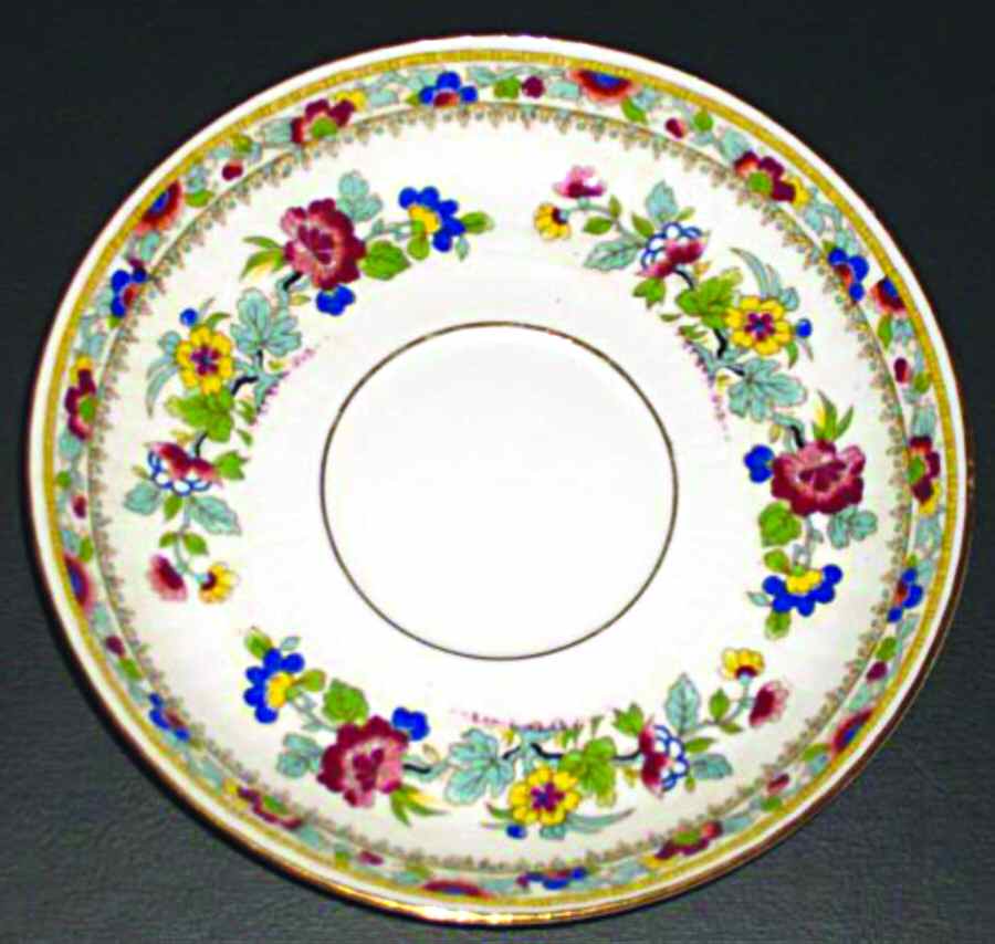 MFC17 Saucer by M F & Co (Marshall Fields)-1