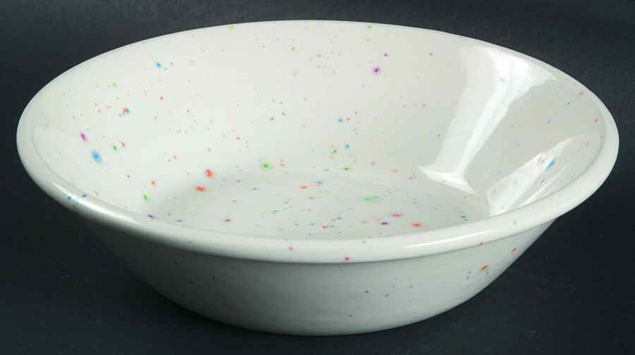 Confetti (Stonehenge Shape) Coupe Cereal Bowl by W R Midwinter Ltd-1
