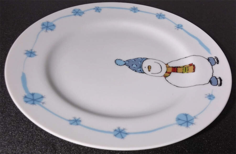 Wonderland Salad Plate by Marketplace-1