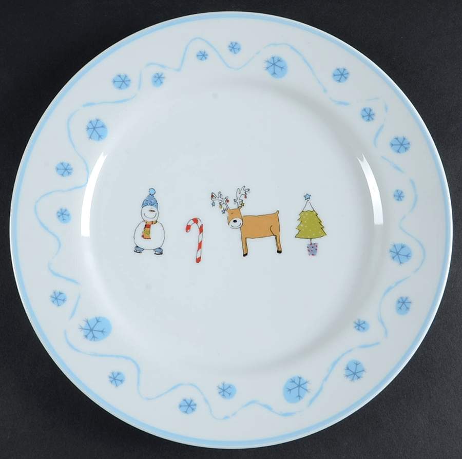 Wonderland Dinner Plate by Marketplace-1