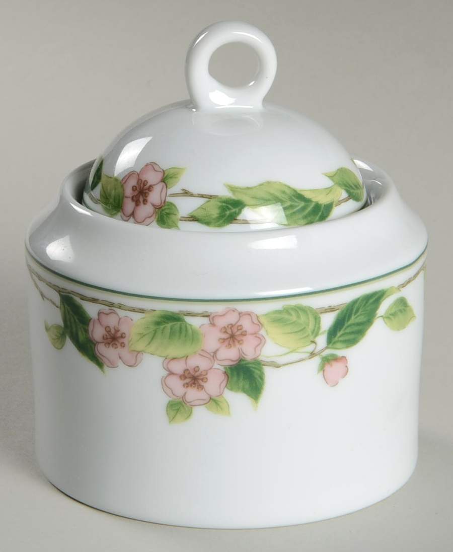 Castle Vine Sugar Bowl & Lid by Mikasa-1