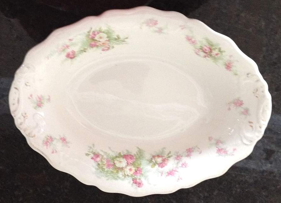 Summer Underplate for Gravy Boat by John Maddock & Sons-1