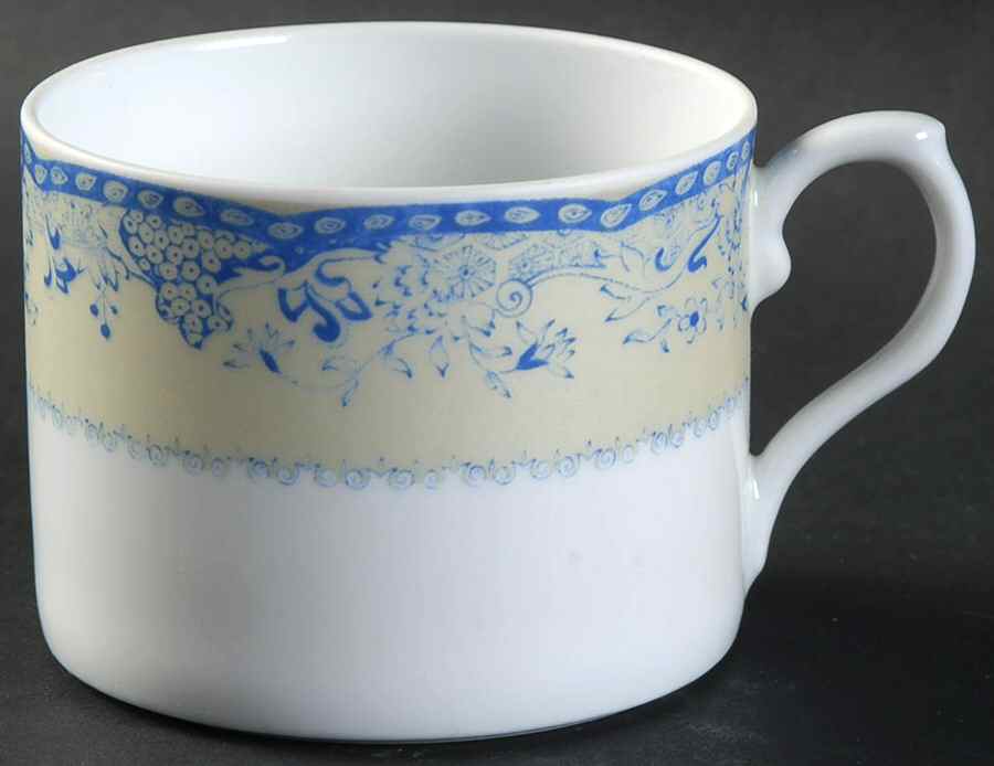 Virginia Blue Flat Cup by Mottahedeh-1