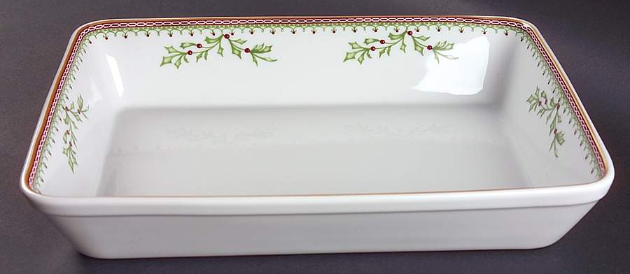 Holiday Traditions 13" Rectangular Roaster by Mikasa-1