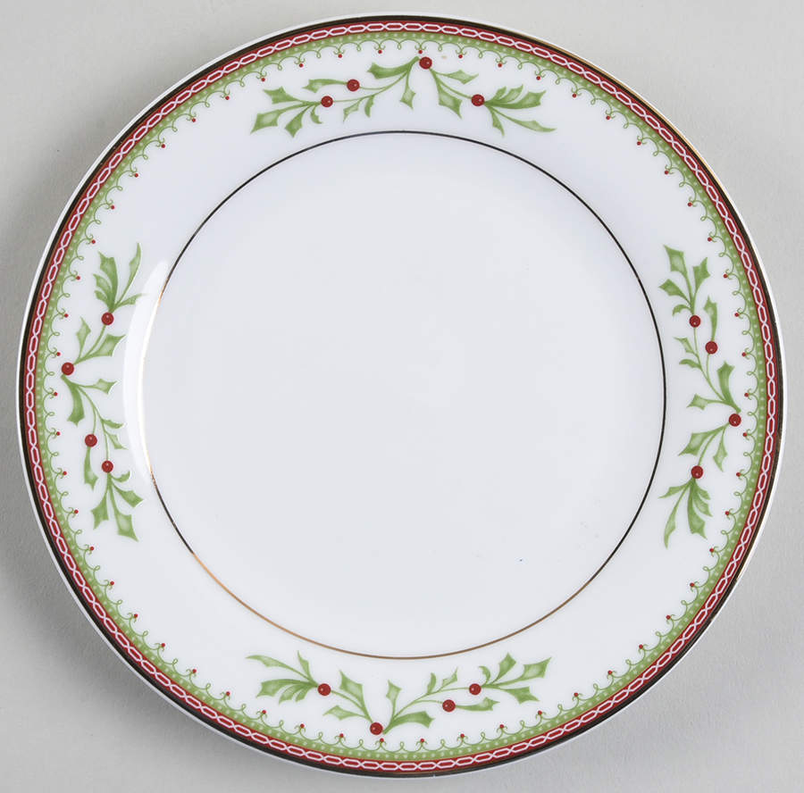 Holiday Traditions Dessert/Pie Plate by Mikasa-1