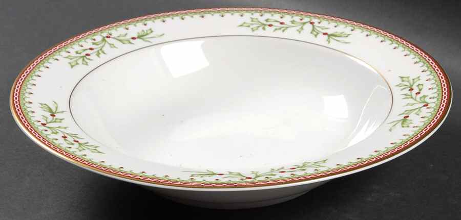 Holiday Traditions 10" Round Vegetable Bowl by Mikasa-1