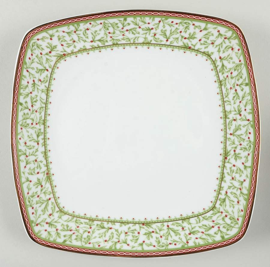 Holiday Traditions Square Dinner Plate by Mikasa-1