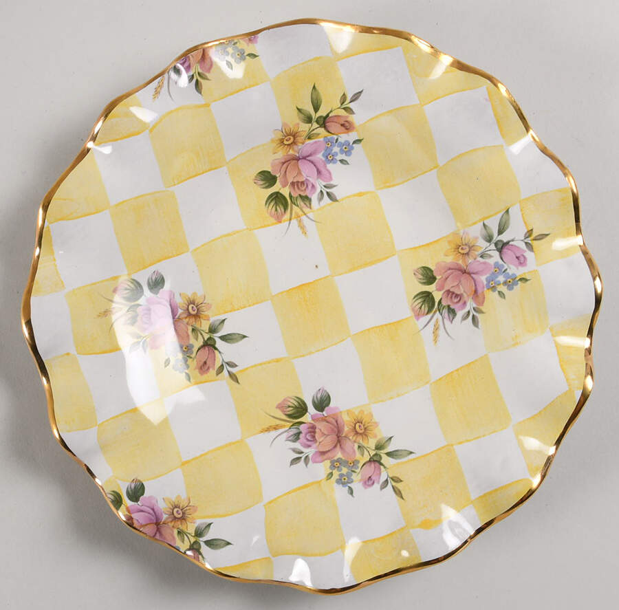 Lemon Curd Luncheon Plate by MacKenzie-Childs-1
