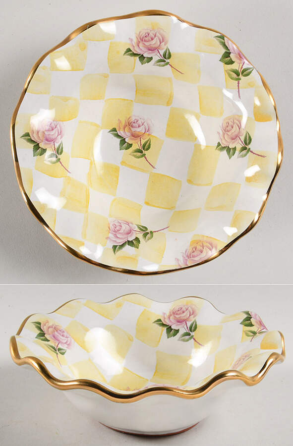Lemon Curd Fruit/Dessert (Sauce) Bowl by MacKenzie-Childs-1