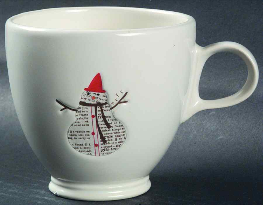 Snowflake Snowman Mug by Midwest of Cannon Falls-1