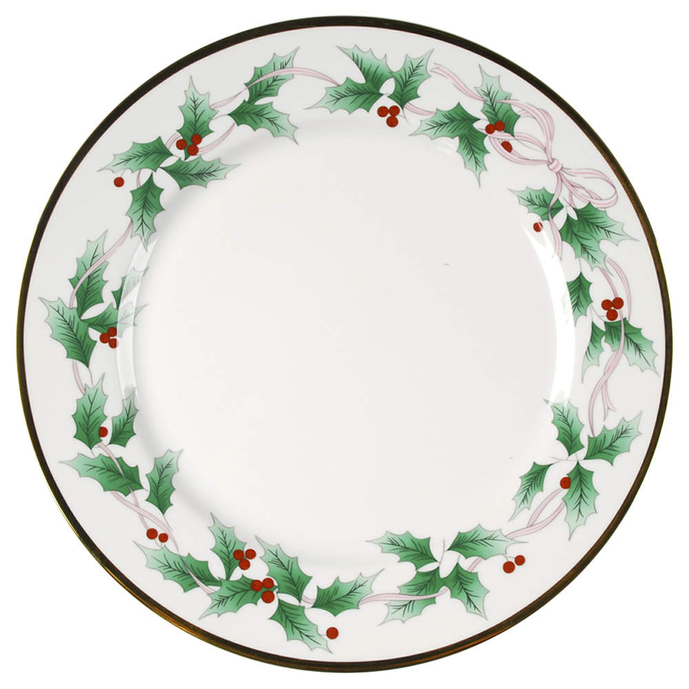 Christmas Holly Dinner Plate by Mikasa-1