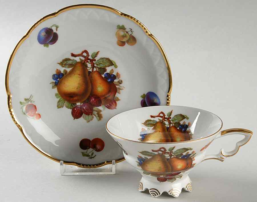MIT209 Footed Cup & Saucer Set by Mitterteich-1