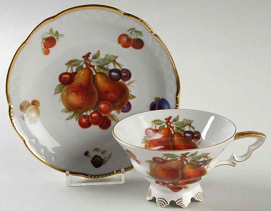 MIT209 Footed Cup & Saucer Set by Mitterteich-1