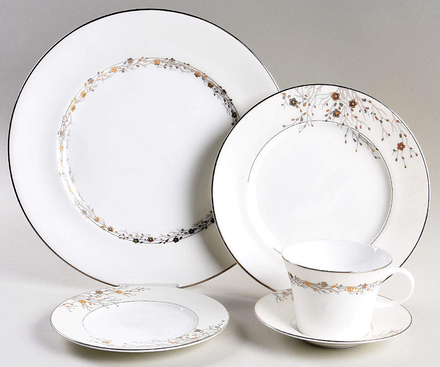 Imperial Blossom 5 Piece Place Setting by Mikasa-1